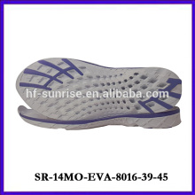 Taille homme eva sole nouvelle semelle extérieure eva semelle exclusive eva pour chaussures de sport